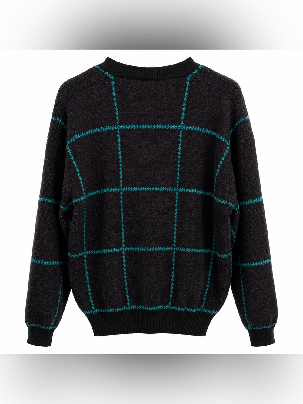 Vintage Neiman Marcus Men’s S 100% Virgin Wool Sweater Made Italy V-Neck - Picture 2 of 3
